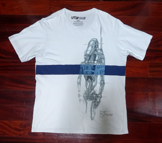 เสื้อยืด Uniqlo UTGP StarWars ของแท้ หายากมาก แต่ขายถูกๆครับ