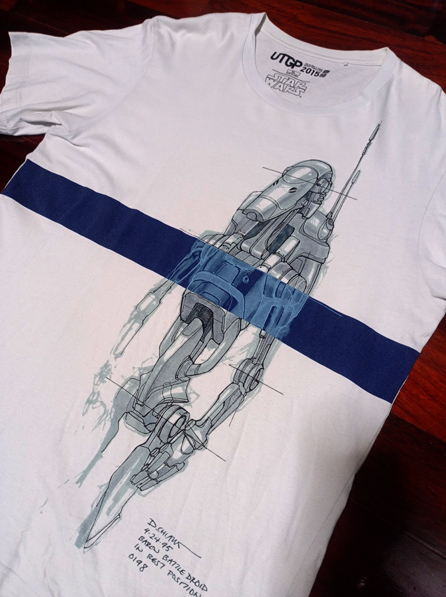เสื้อยืด Uniqlo UTGP StarWars ของแท้ หายากมาก แต่ขายถูกๆครับ