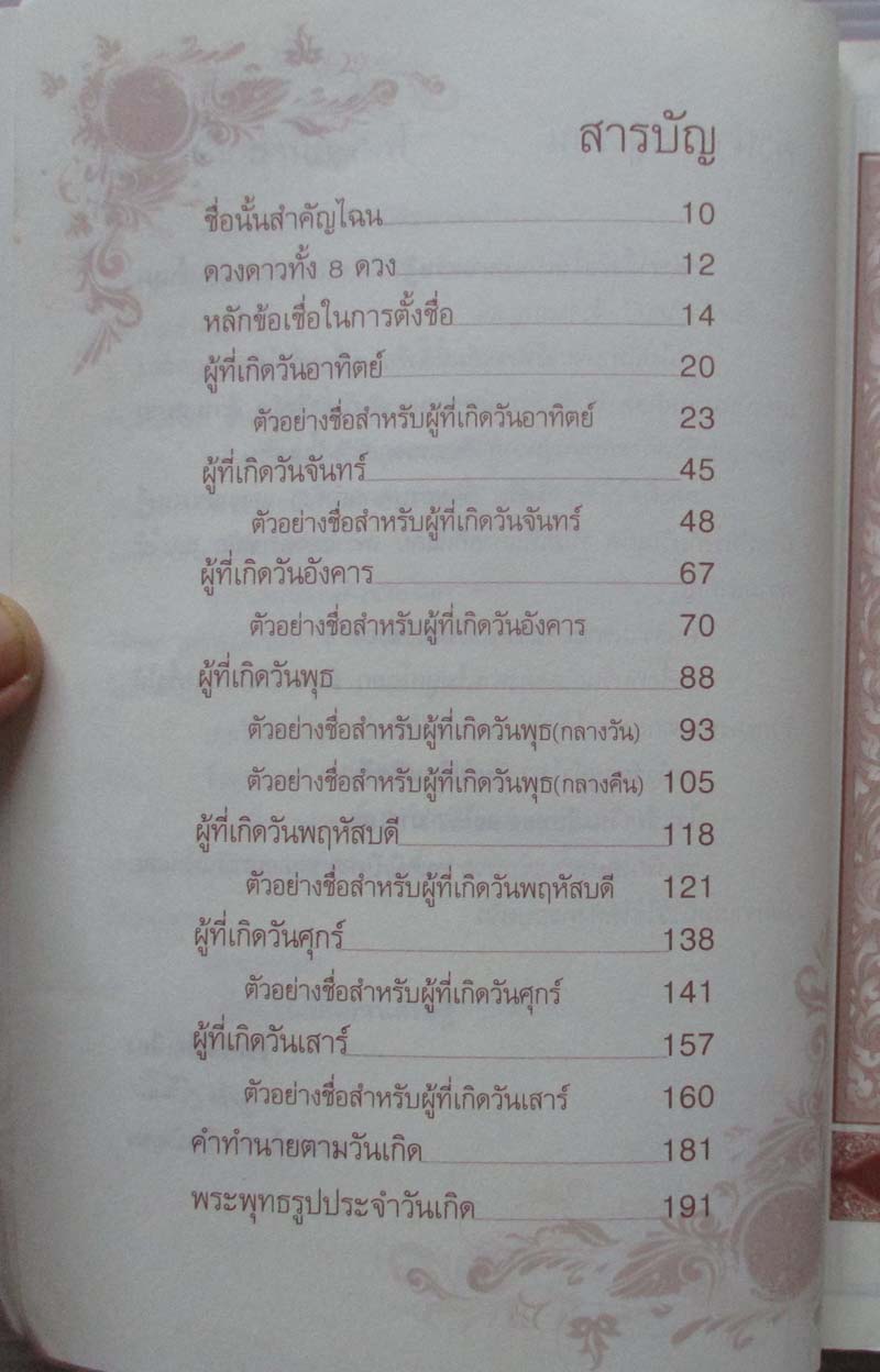  หนังสือตำราตั้งชื่อให้เป็นมหาเศรษฐี