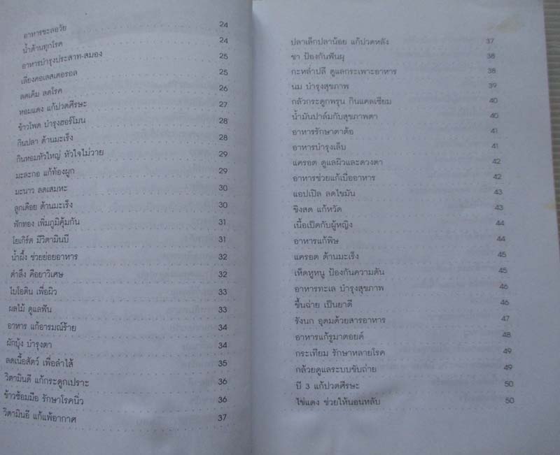 หนังสือ เคล็ดลับสุขภาพอาหารเป็นยา