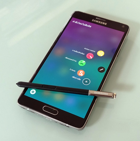 Samsung NOTE4 ของแท้ ปากกาเขียนดี จัดไปราคาพิเศษ
