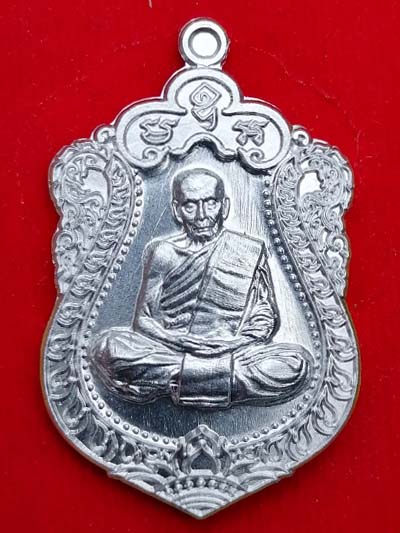 เหรียญเสมาเทพพญาวานร หลวงพ่อพัฒน์ วัดห้วยด้วน จ.นครสวรรค์ หลังยันต์หลวงพ่อเดิม 99 รวย รายการที่ 6.39