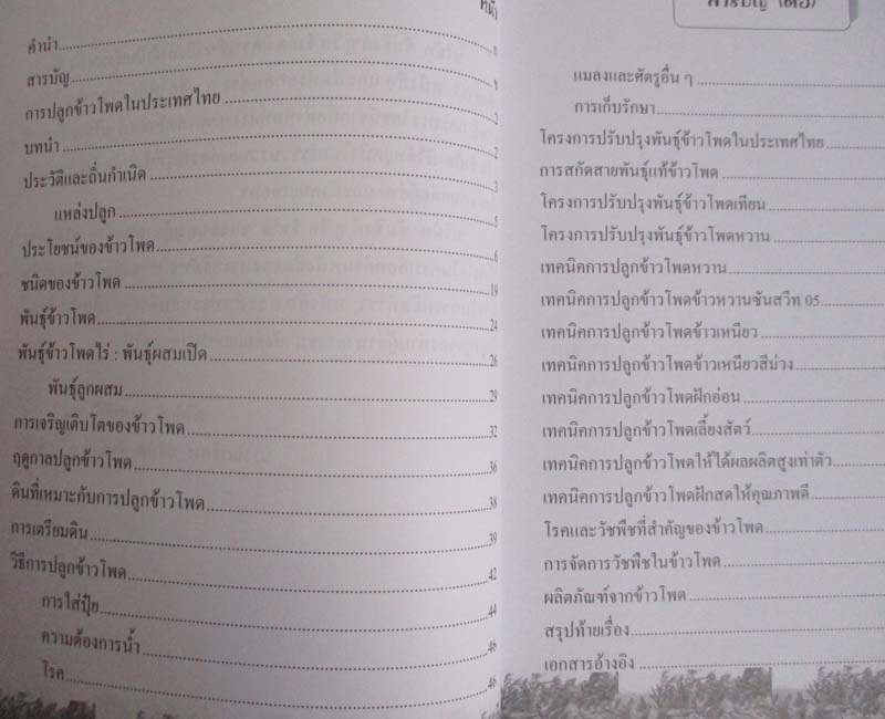 หนังสือการปลูกข้าวโพดในประเทศไทย