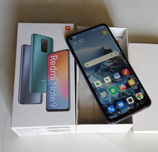 มือถือ Redmi NOTE9 สวยๆ ram4 rom128 สวยเทพ