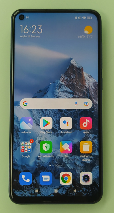 มือถือ Redmi NOTE9 สวยๆ ram4 rom128 สวยเทพ