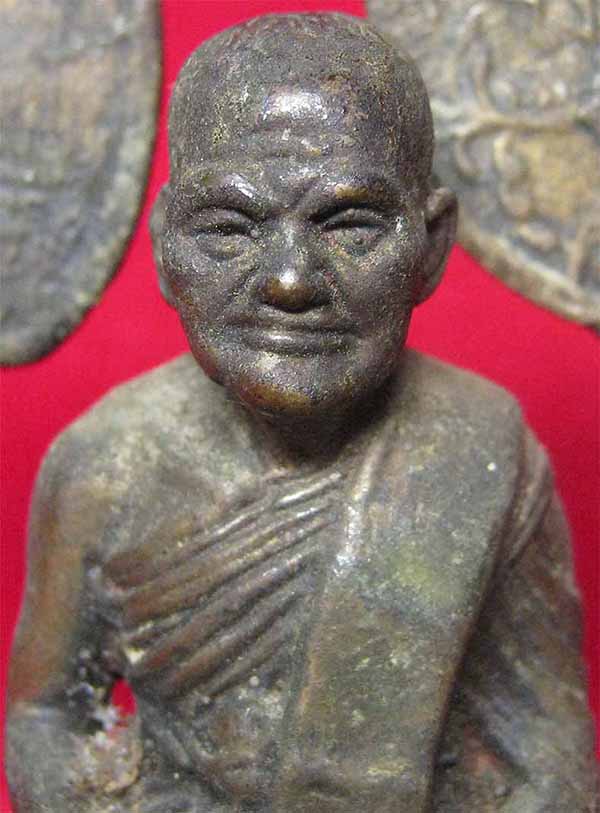 หล่อโบราณ หลวงพ่อเงิน วัดบางคลาน(ออกวัดท้ายน้ำ) สวยเดิมขี้เบ้าเต็ม ๆ*37