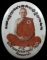 ล็อกเก็ตฉากสีขาว พ่อท่านพระมหาอุทัย วัดดอนศาลา รุ่นไหว้ครู ปี57 ด้านหลังบรรจุมหาว่าน108 จีวร ,เกศา