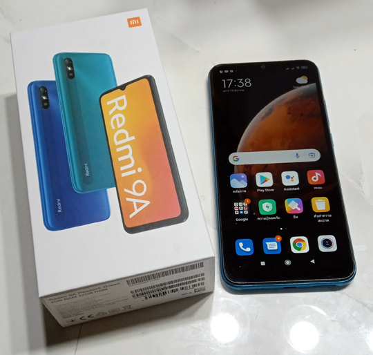 มือถือ Redmi 9A ของแท้ จอใหญ่ๆ 6.53นิ้ว Mediatek Helio G25 Octa Core