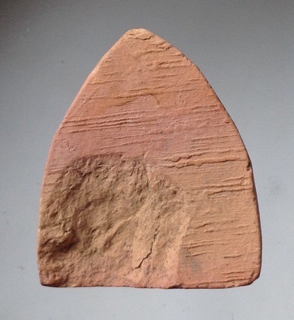 พระพิมพ์หลวงพ่อโตบางกระทิง หลวงตาจวน วัดไก่เตี้ย สุพรรณบุรี เนื้อดินเผา