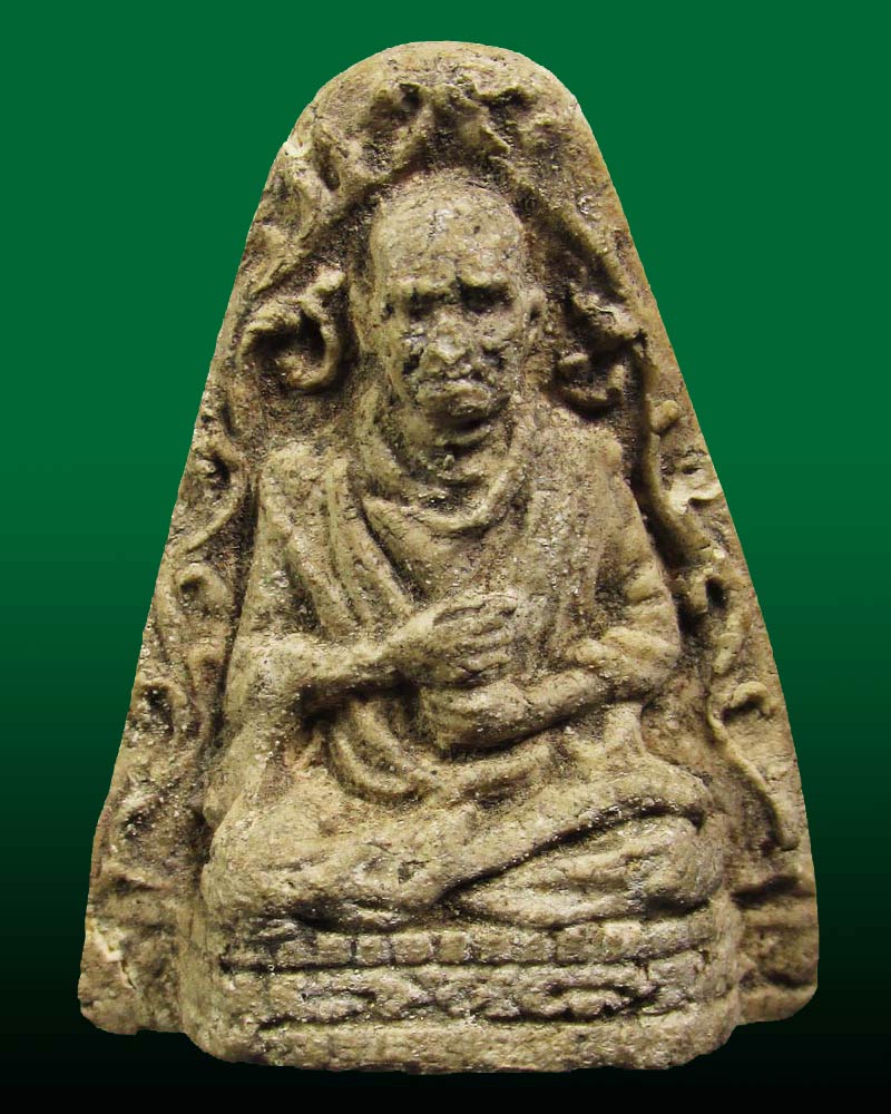 รูปเหมือนสมเด็จพระพุฒาจารย์โต หลวงปู่นาค วัดระฆังฯ หลังปั้มตราสังฆราชชื่นวัดบวรฯ ปี2502