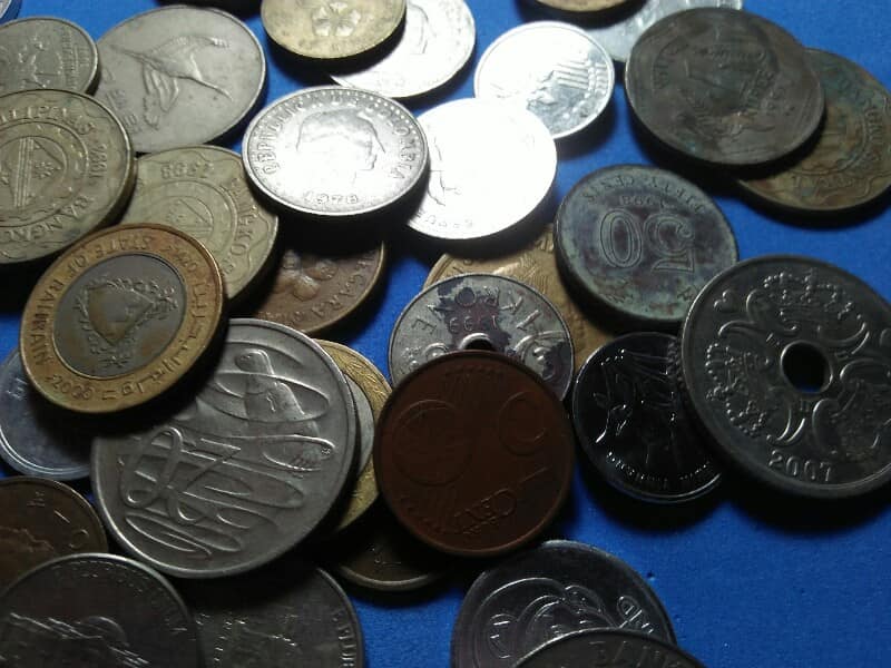 เหรียญต่างประเทศ 55 เหรียญ คล่ะประเทศ   เคาะเดียวครับ