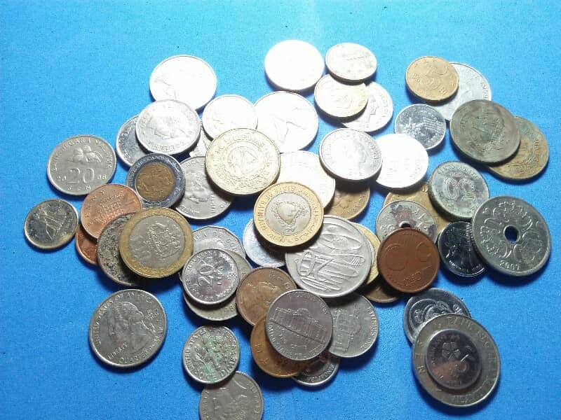 เหรียญต่างประเทศ 55 เหรียญ คล่ะประเทศ   เคาะเดียวครับ