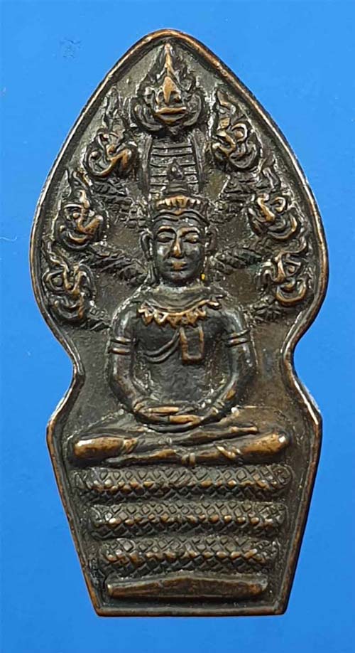 พระนาคปรก ลป.ทิม วัดละหารไร่ ระยอง สวยกริ๊บ+บัตรรับรองพระแท้*89