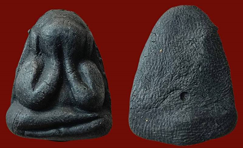 	พระปิดตาพิมพ์หลวงพ่อแก้ว ปี46 เนื้อผงคลุกรัก หลวงปู่โทน วัดเขาน้อยคีรีวัน ชลบุรี สร้างแค่ 500 องคื 