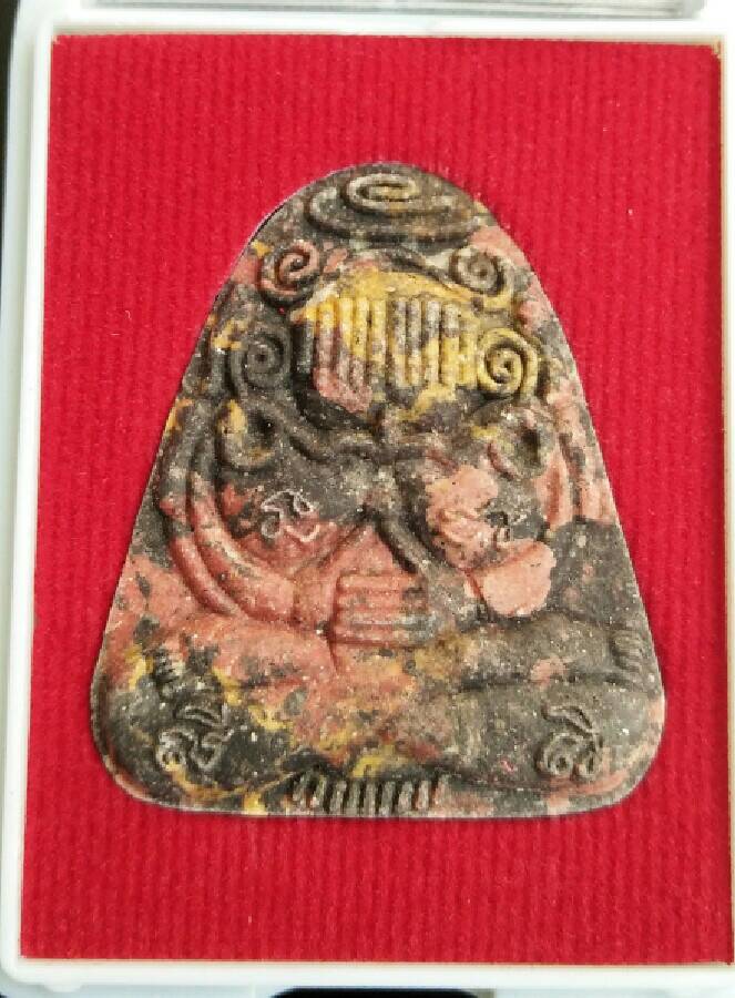 ปิดตามีทรัพย์ มีโชค รวยทันใจ เนื้อก้นครก รุ่นแรก หลวงพ่อบุญมี ขันติธมโม วัดชัฏฝาง จ.ชัยนาท สวยมากๆ