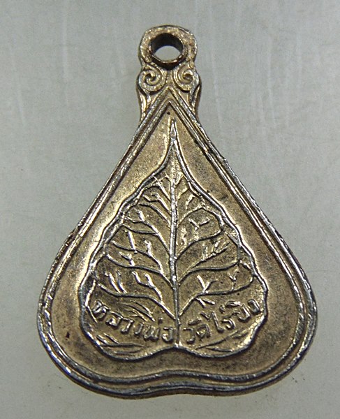 ๒๐ เหรียญใบโพธิ์เล็กหลวงพ่อวัดไร่ขิง 