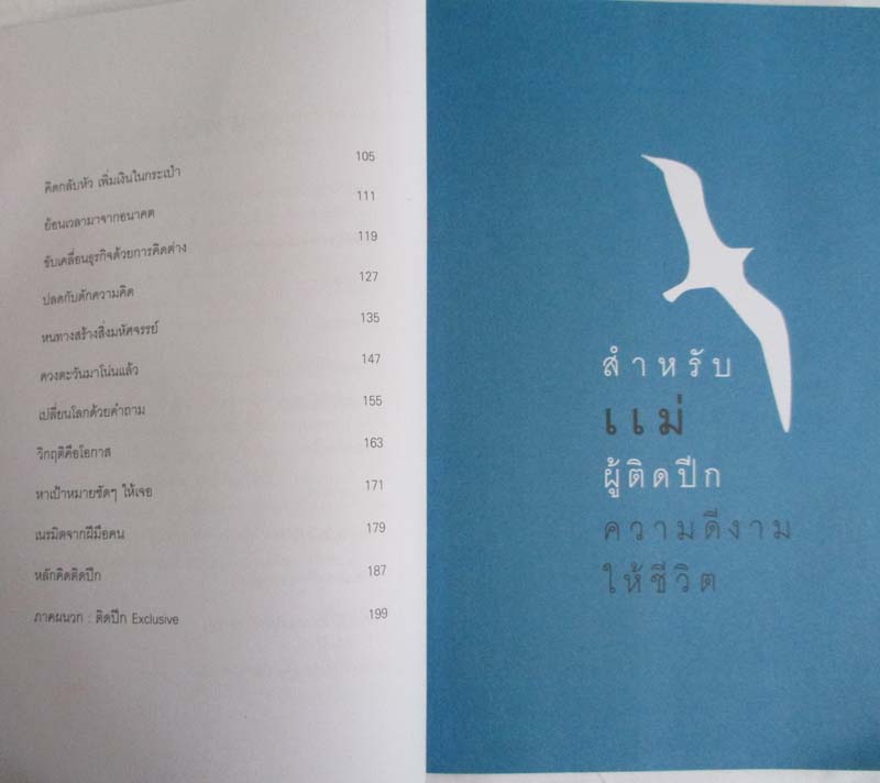 หนังสือ คิดติดปีก