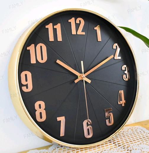 ส่งฟรี ของใหม่ นาฬิกาแขวนดีไซน์สวย เดินเรียบแบบออโต