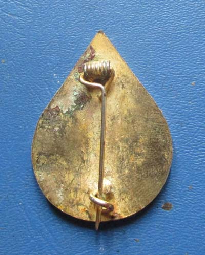 เข็มกลัดปีกาญจนาภิเษก   กะไหล่ทอง