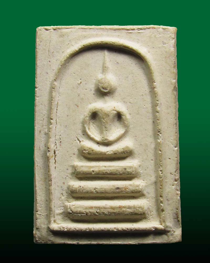 พระสมเด็จ หลังรูปเหมือนหลวงพ่อพุฒ วัดกลางบางพระ นครปฐม