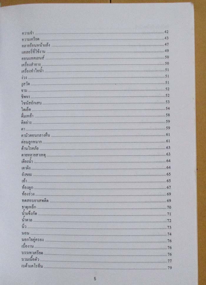  	 หนังสือ ปทานุกรมสุขภาพ