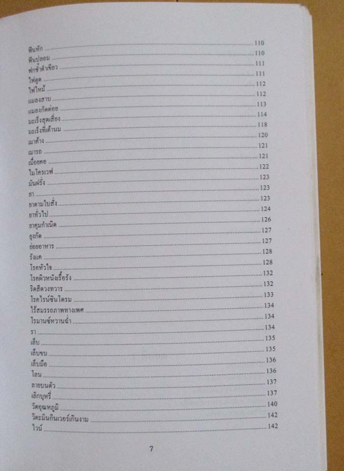  	 หนังสือ ปทานุกรมสุขภาพ