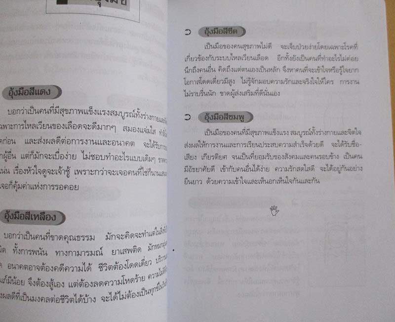  หนังสือ ทำนายลายมืออย่างง่ายๆรู้ดวงชะตา