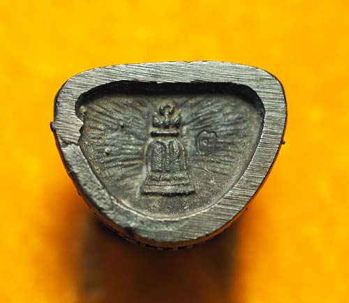 สมเด็จวัดระฆัง 122 ปี รูปหล่อลอยองค์ เนื้อนวโลหะ #2