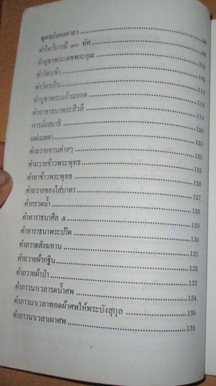  	 หนังสือ คู่มือตำราพระคาถาคู่บ้าน