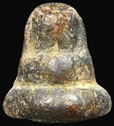 *พระปิดตา เนื้อชินตะกั่ว หลวงพ่อปล้อง วัดหลุมดิน ราชบุรี*