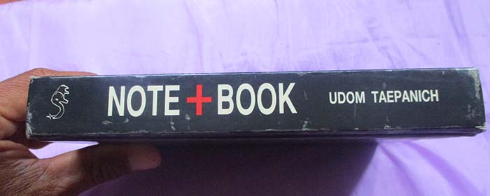  	 หนังสือ NOTE+BOOK UDOM TAEPANICH ปกแข็ง