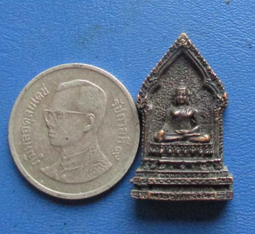 เหรียญหล่อปั๊มพระพุทธ วัดอินทรวิหาร กทม  ปี2531   เนื้อทองแดง