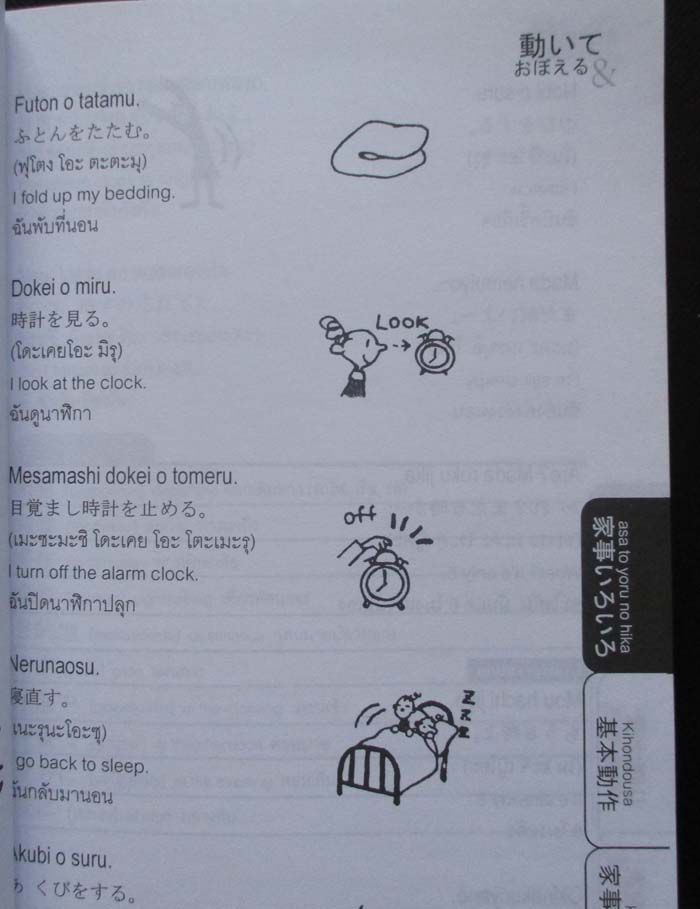 หนังสือประโยคพูดภาษาญี่ปุ่นจดจำและนำไปใช้