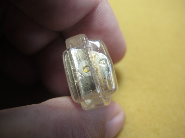  รูปหล่อรูปเหมือน หลวงพ่อสิริ วัดตาล เนื้อเงิน อุดผงฝังตะกรุดทองคำ ตอกโค๊ตและหมายเลข สร้างน้อยจำนวนแ