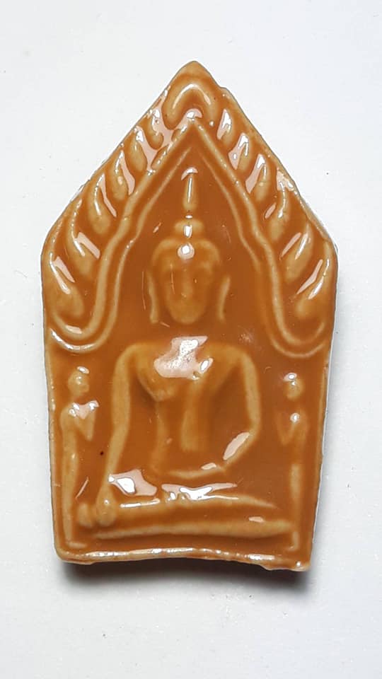 พระขุนแผนเคลือบ มหาเสน่ห์ วัดพนัญเชิง (กรุงเก่า) ปี 2540