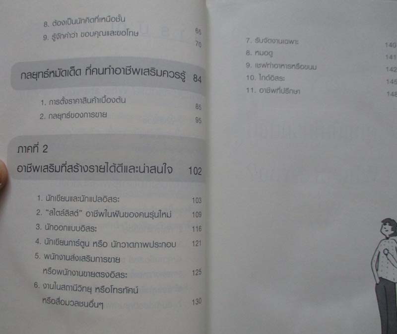 หนังสือทำอาชีพเสริมอย่างไรถึงจะสำเร็จและรวยได้