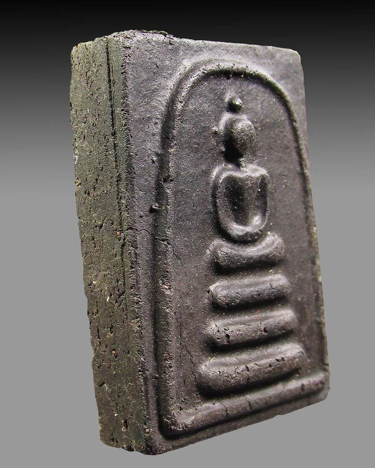 พระสมเด็จพิมพ์เกศบัวตูมฐาน 3 ชั้น เจ้าคุณเที่ยง วัดระฆังฯ กรุงเทพฯ ปี2507