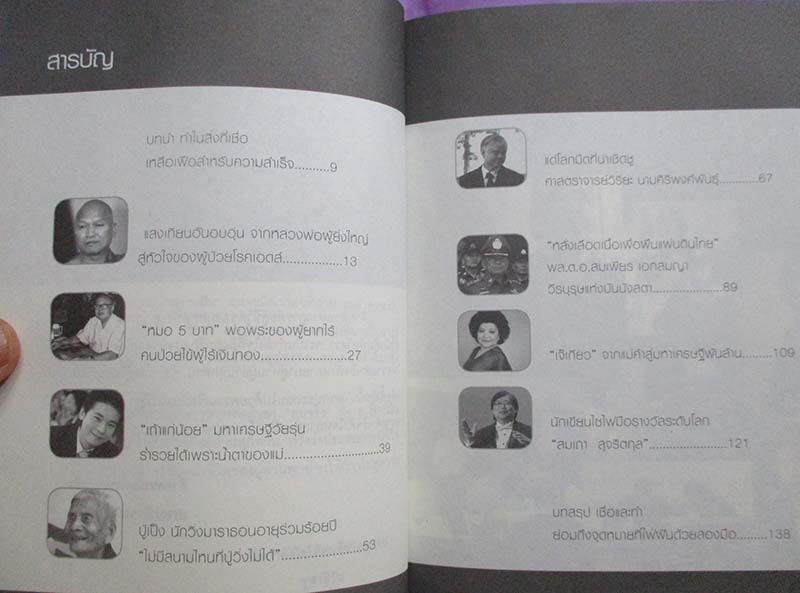  	 หนังสือฅนจริงไม่ทิ้งฝัน