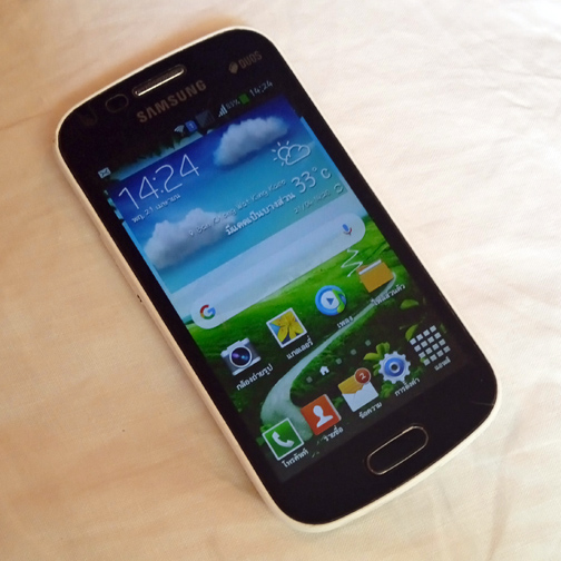 Samsung Galaxy S DUOS2 ใช้งานปกติ ใส่ได้2ซิม