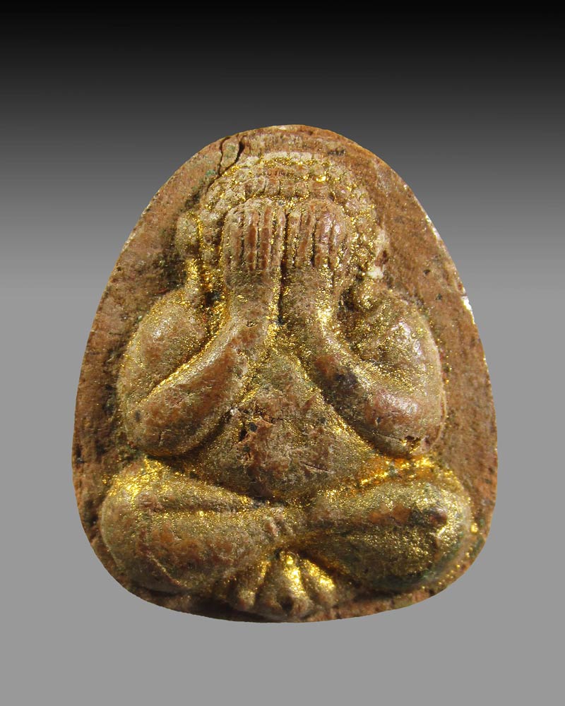 พระปิดตา มหาลาภ สำนักสงฆ์ถ้ำเหง้า จ.แม่ฮ่องสอน ผสมอังคารหลวงปู่สิม