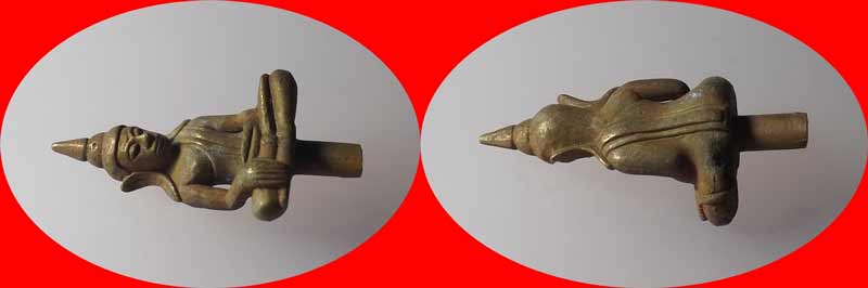 พระยอดธง รัตนโกสินทร์ วัดอินทรวิหาร บางขุนพรหม หลวงพ่อคูณ ปลุกเสก เนื้อสัมฤทธิ์ผิวไฟ ปี 2549