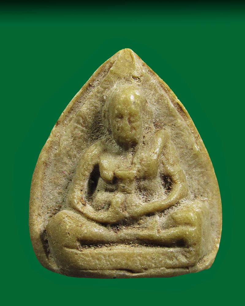 พระผงรูปเหมือนใบโพธิ์ หลวงปู่เส่ง วัดกัลยาณมิตร ปี2518