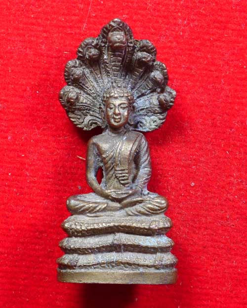  รูปหล่อนาคปรก เนื้อโลหะ วัดสุทัศน์เทพวนาราม 