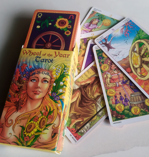 ไพ่ยิปซี tarot สวยๆ Wheel of the year ครบชุด78ใบ