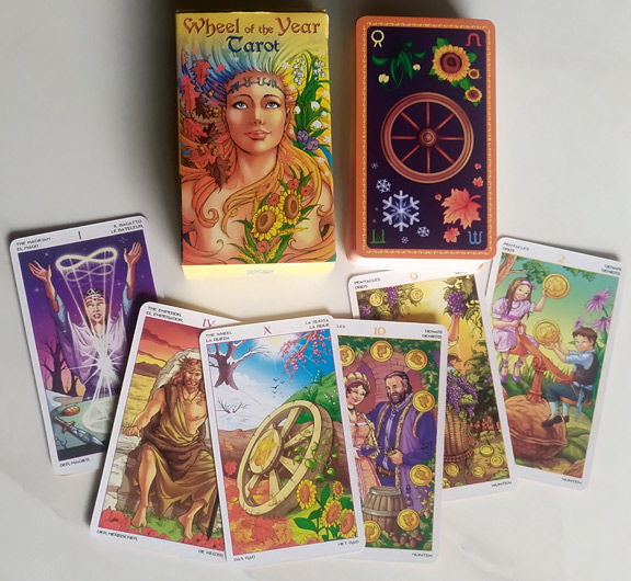 ไพ่ยิปซี tarot สวยๆ Wheel of the year ครบชุด78ใบ