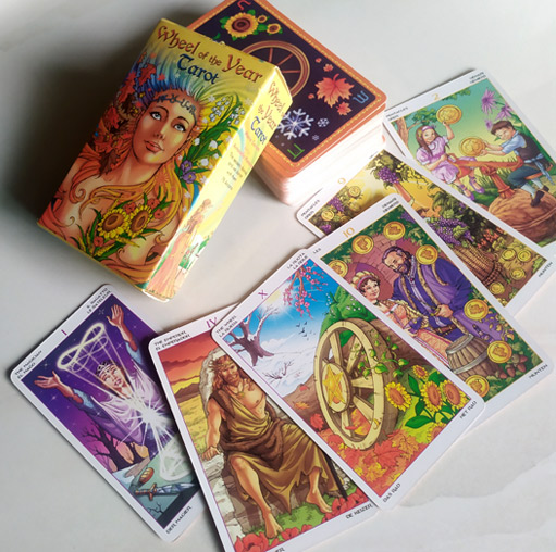 ไพ่ยิปซี tarot สวยๆ Wheel of the year ครบชุด78ใบ