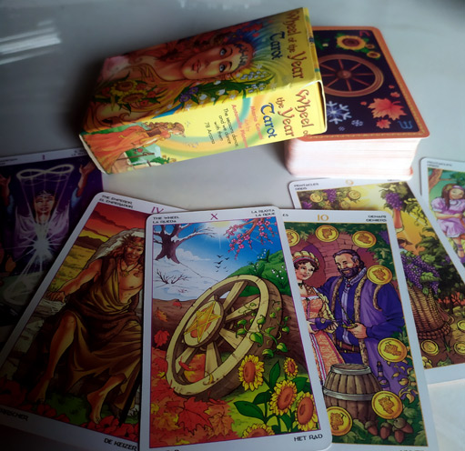 ไพ่ยิปซี tarot สวยๆ Wheel of the year ครบชุด78ใบ