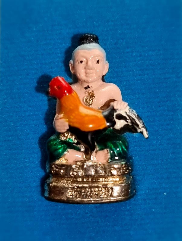 กุมารไกรทองอุ้มไก่ รุ่นสร้างอุโบสถ วัดช่องกลิ้งช่องกรด หลวงปู่แย้ม ปี๒๕๕๖