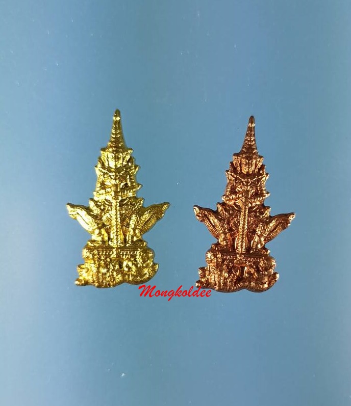 ท้าวเวสสุวรรณ หน้าเทพ พิมพ์ปรกเล็ก รุ่นไตรมาส 51 หลวงปู่กาหลง เขี้ยวแก้ว วัดเขาแหลม จำนวน2องค์