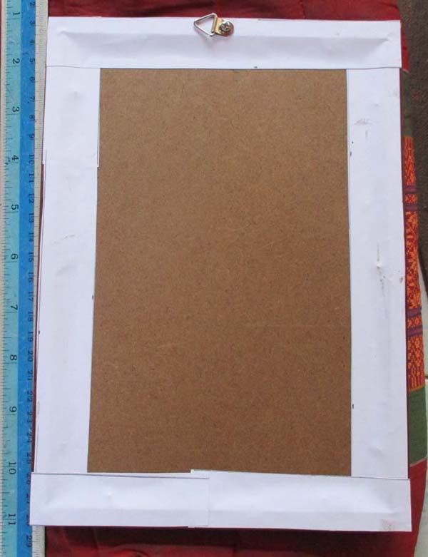 ผ้ายันต์ สำนักสงฆ์โนนม่วงสว่างธรรม จ.ร้อยเอ็ด พร้อมกรอบบูชา